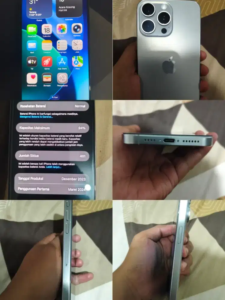 iPhone 15 promax 256