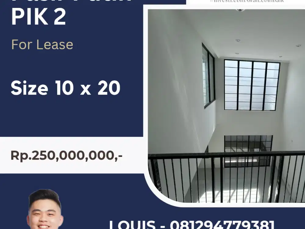 SEWA RUMAH PIK2 PASIR PUTIH