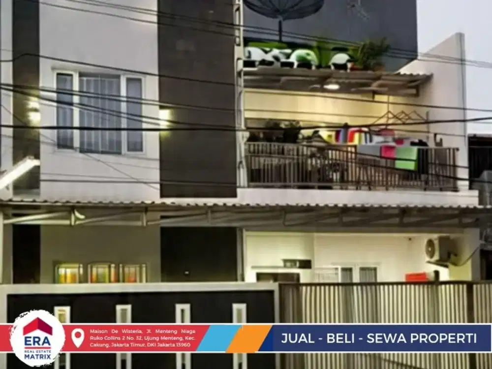 Jual Rumah Nyaman dengan Parkir 2 Mobil di Sunter Agung Barat