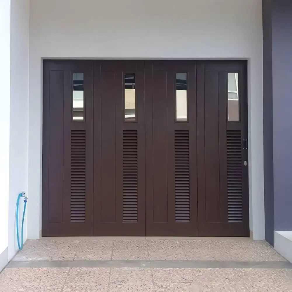 Gerbang Pintu Garasi Kantor Ruko Bengkel Henderson Sliding dan Lipat