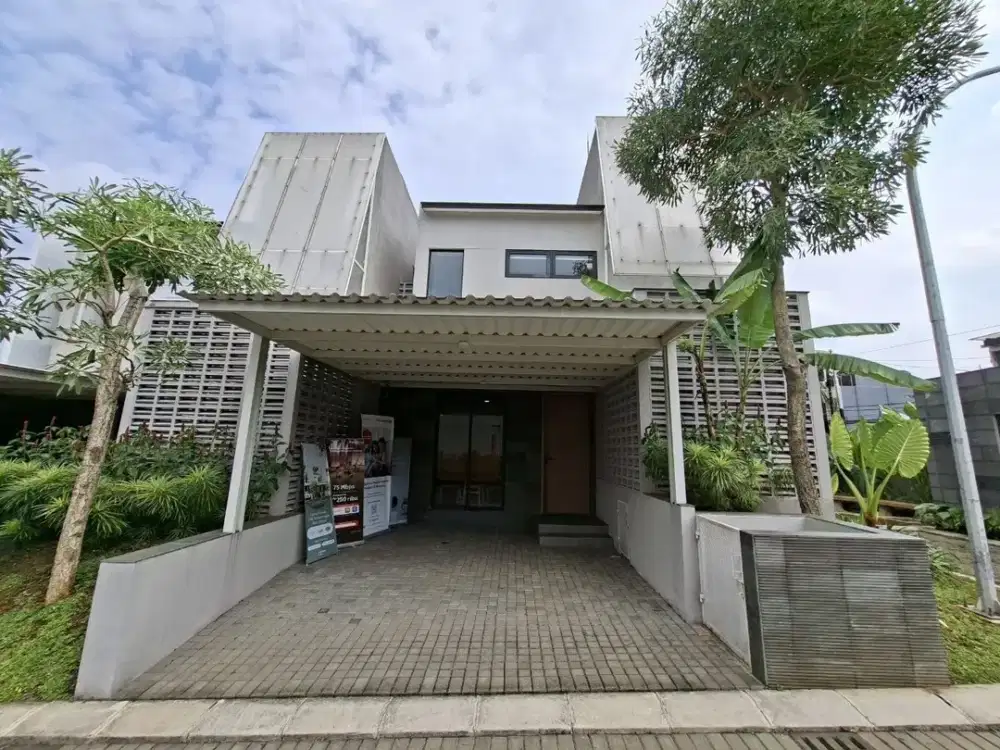 959 Rumah 2 Lt Tropical Modern Siap Huni 5 Menit Akses Pintu Tol Limo, Cinere - Depok