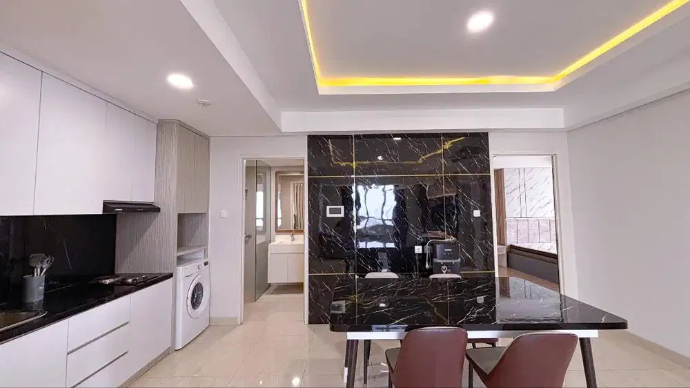 Disewakan Apartment Skandinavia 3BR Full Furnished Siap Huni Lt 19