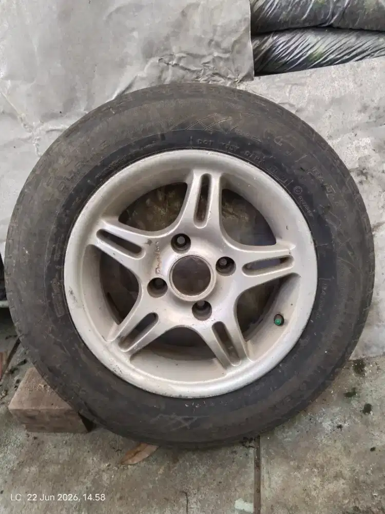 Velg Racing OEM Isuzu Panther Ring 14 Plus Ban GT Radial Copotan