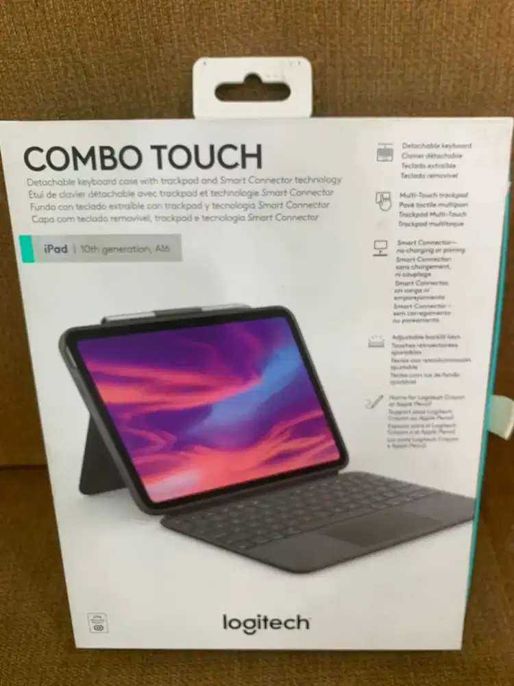 LOGITECH COMBO TOUCH BUAT IPAD 10 DAN 11 GENERATION