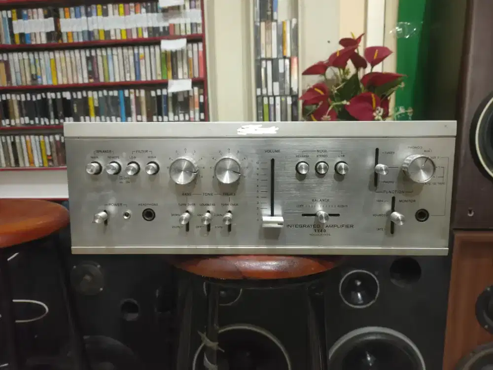 Integrated amplifier Sony ta 1140 vintage jengkol