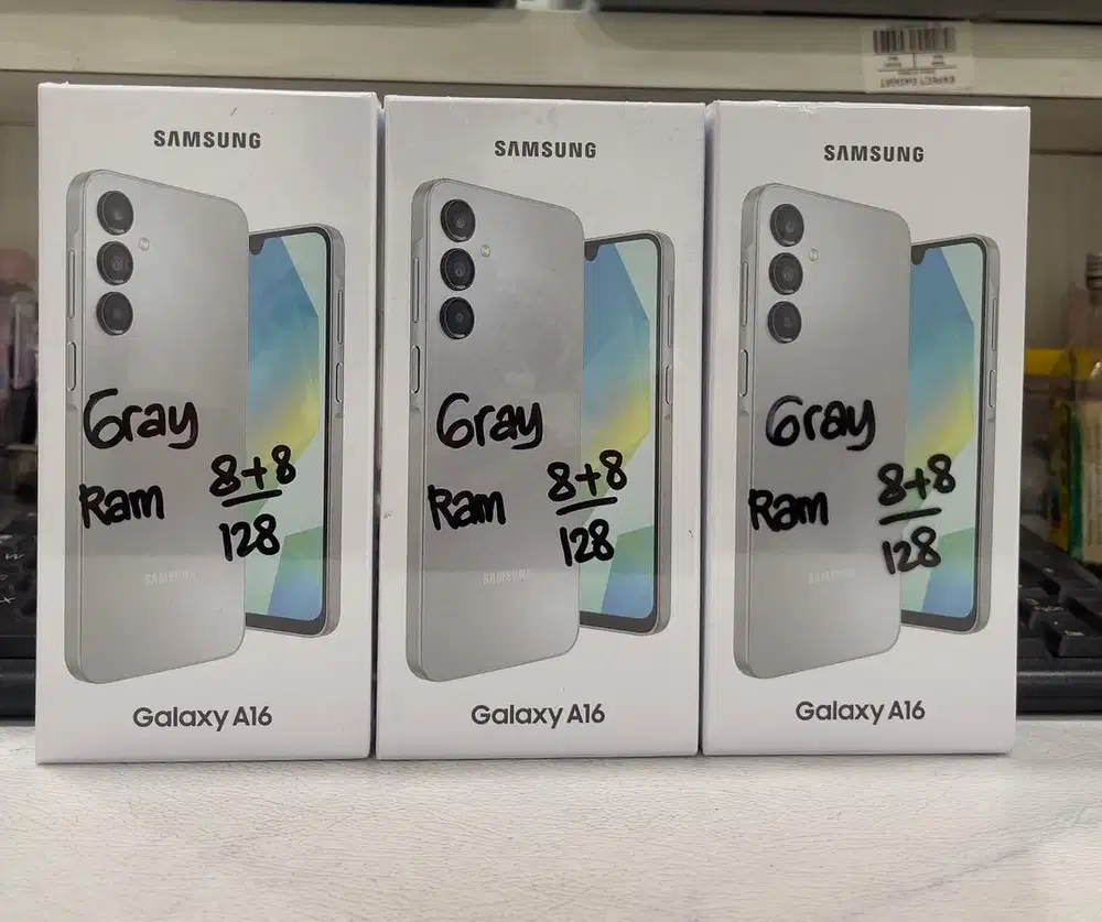 Baru..Samsung Galaxy A16 4G 8/128 Grs Resmi (Warna : Grey)