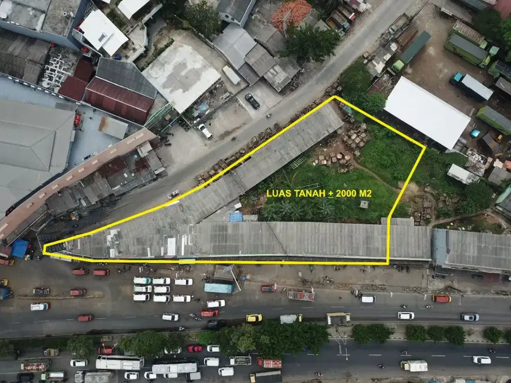 Dijual lahan lokasi perempatan lampu merah SGC cikarang