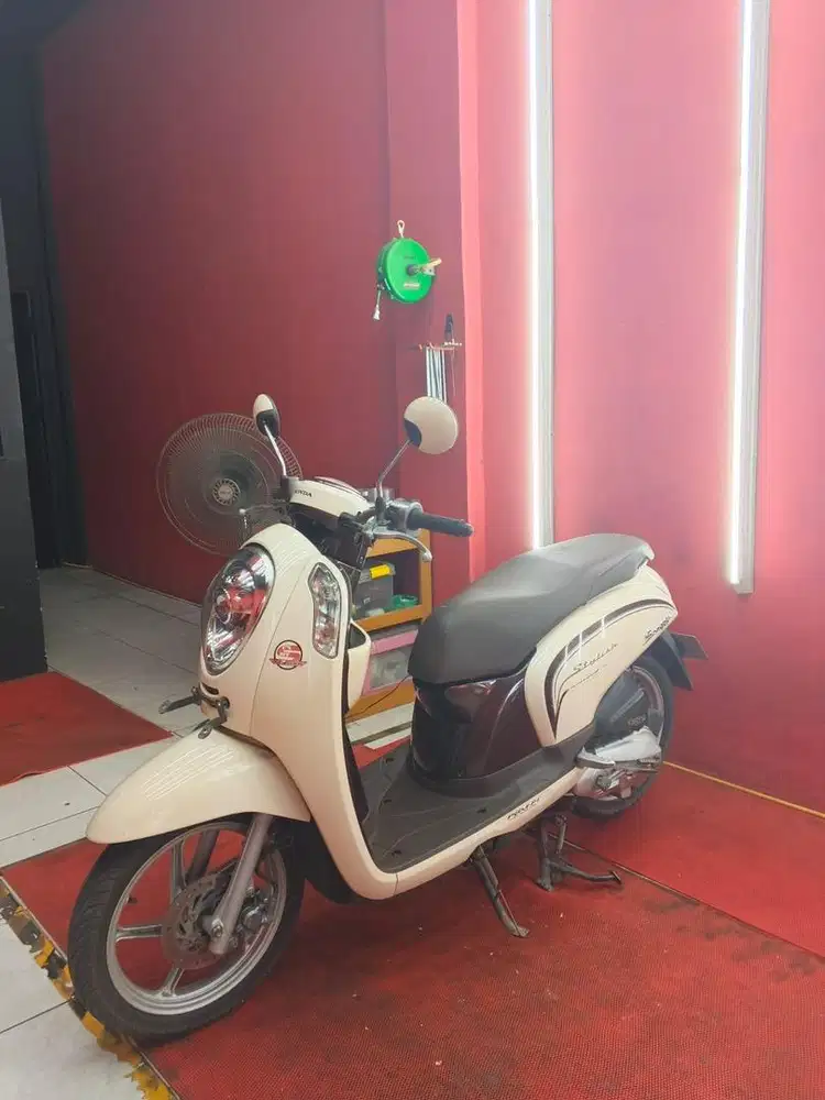 Honda Scoopy Coklat Mulus Terawat, siap pakai