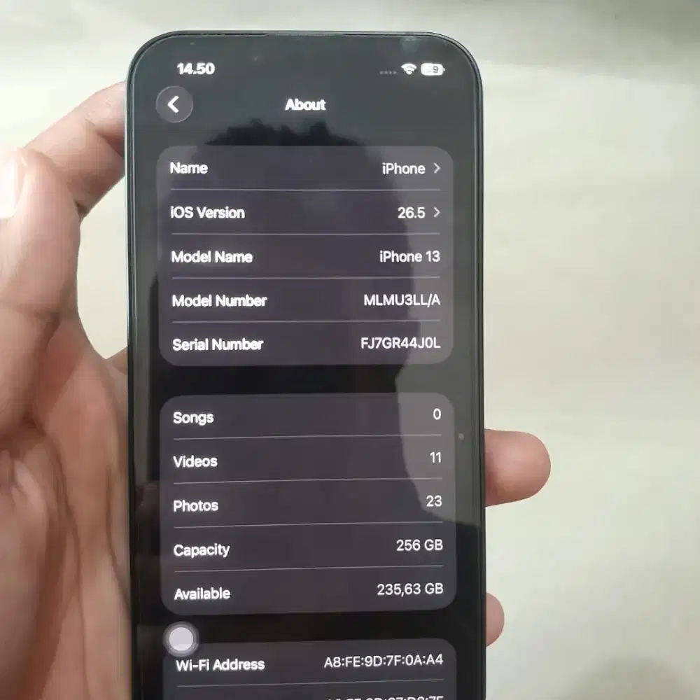 iPhone 13 256gb