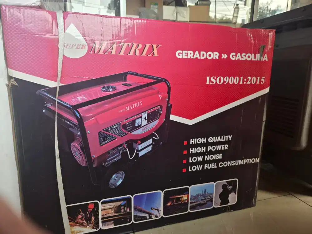 Genset 5000watt Bensin Matrix ET7000CE