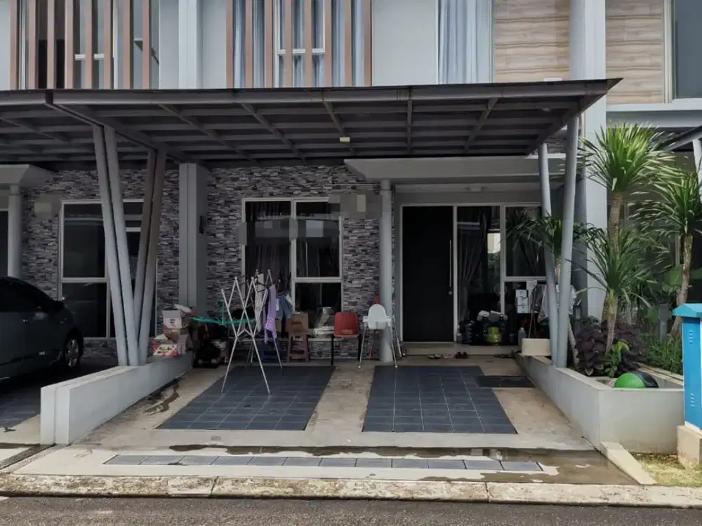 Rumah Siap Huni di JGC Cluster Mississippi, Hadap Utara, Harga Turun Drastis
