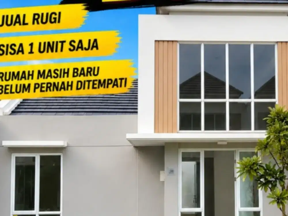 Rumah 1 Lantai Cluster Canna,. Paramount Petals