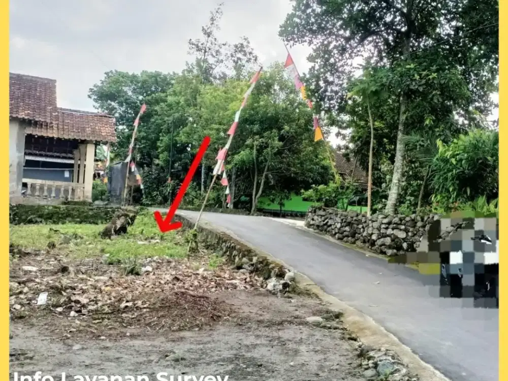 Tanah Jogja Timur Jl Kaliurang km13 dekat Pasar Jangkang