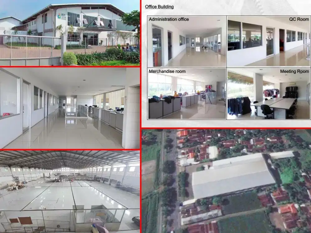 DIJUAL EX PABRIK GARMEN DI PROBOLINGGO
