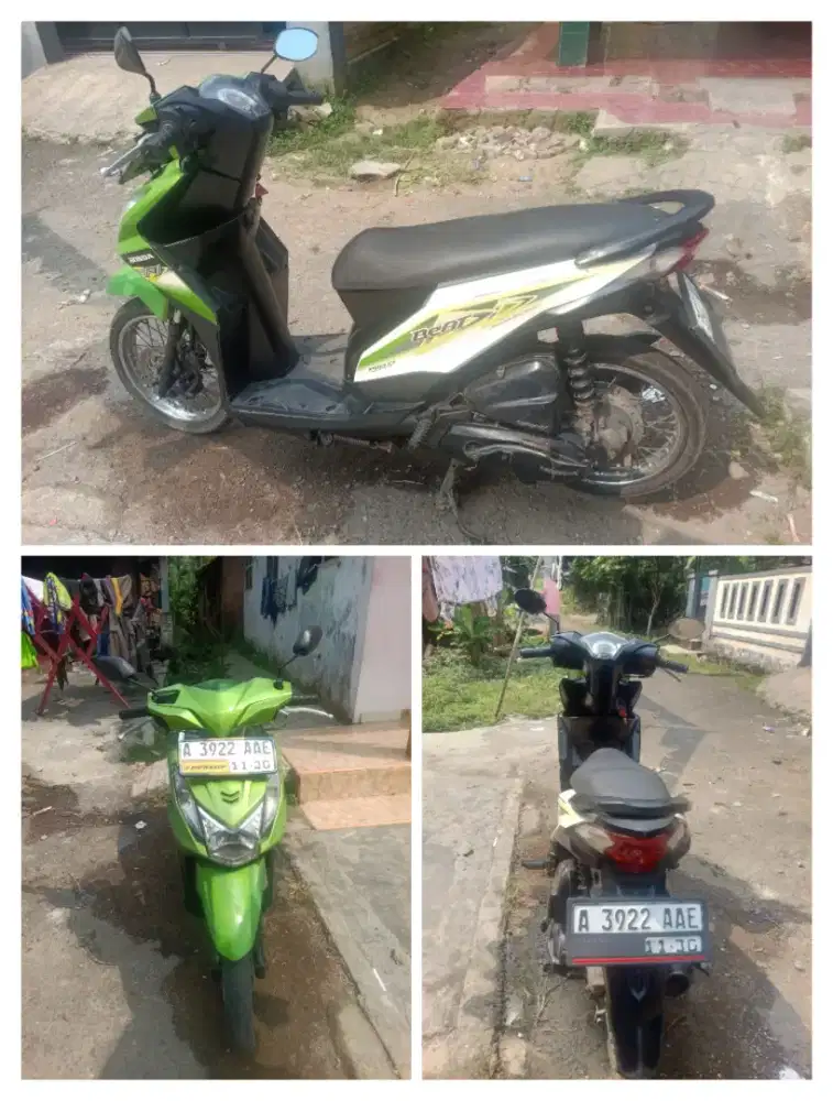 Jual motor BEAT fi 2012