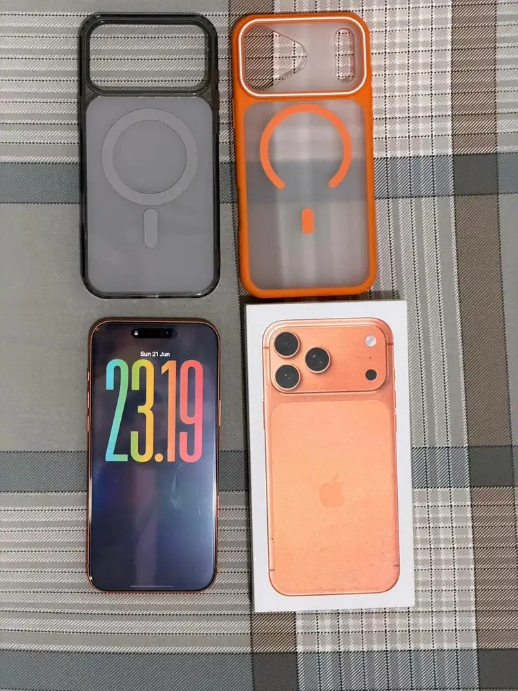 IPHONE 17 PRO MAX 256GB COSMIC ORANGE SECOND EX IBOX SAMPAI 2027