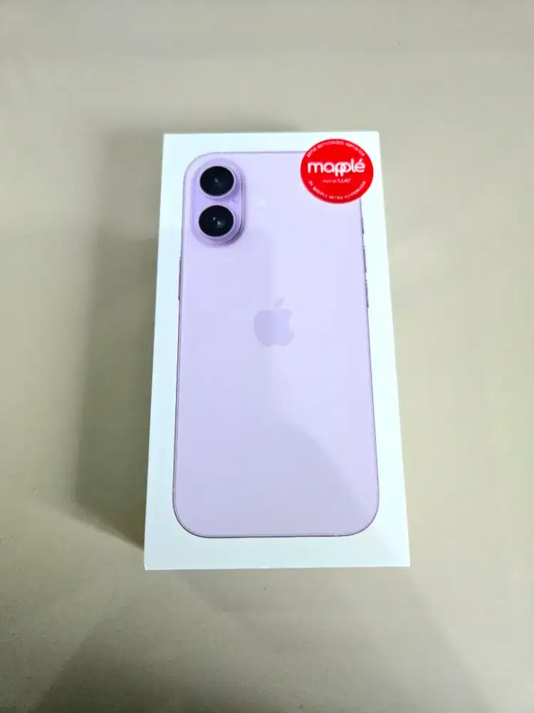 iPhone 17 256gb Resmi Indo Lavender Baru / New Digimap