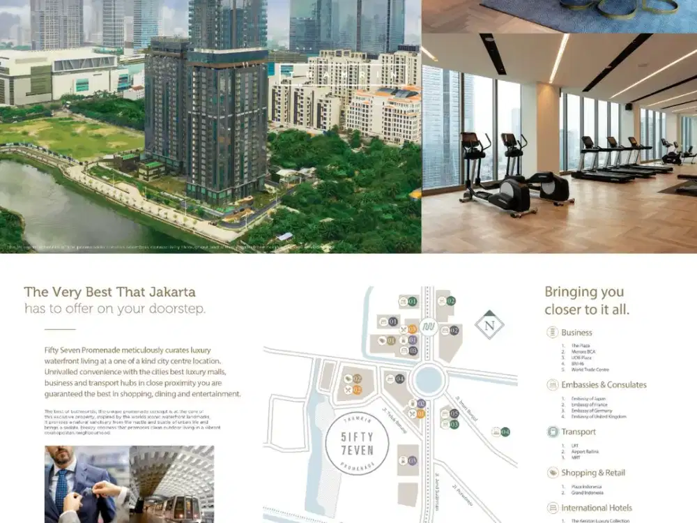 Penthouse Apartemen 57 Promenade Hanya 2 Unit. Sebelahnya Mall Grand Indonesia