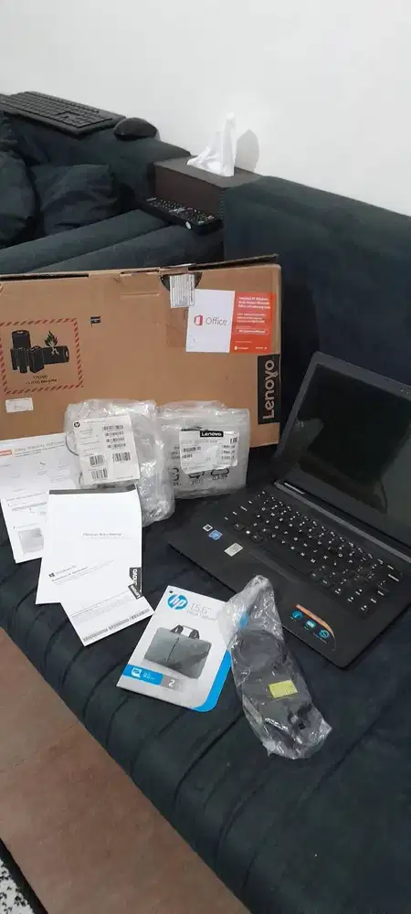Lenovo Ideapad 110 Celeron N3060 RAM 4GB HD 1TB Win 10 Office Original
