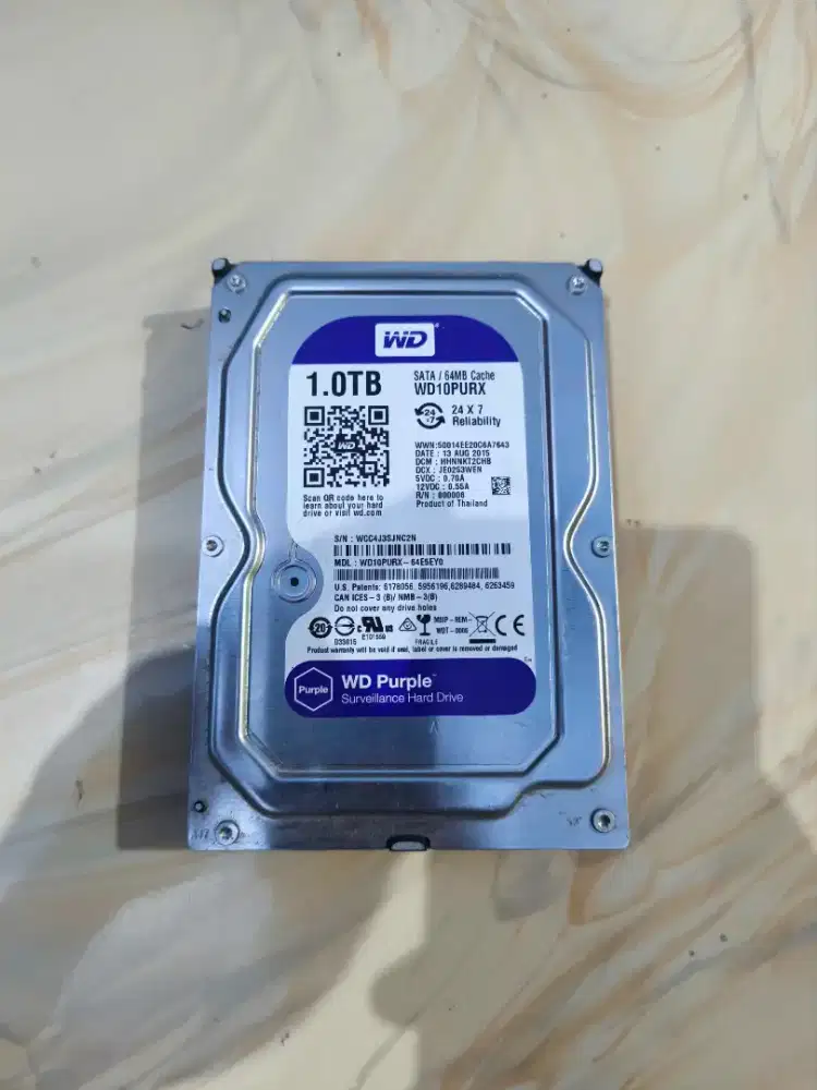 Hardisk WD Purple 1 TB