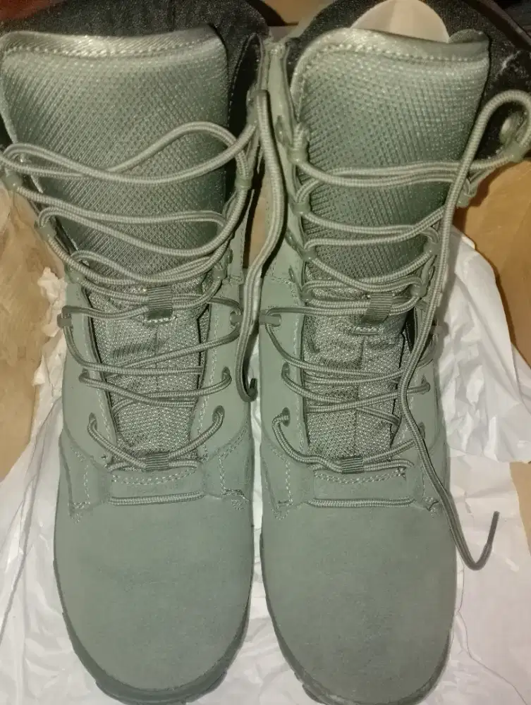 Sepatu PDL Tactical Hijau army brimob jatah 2023