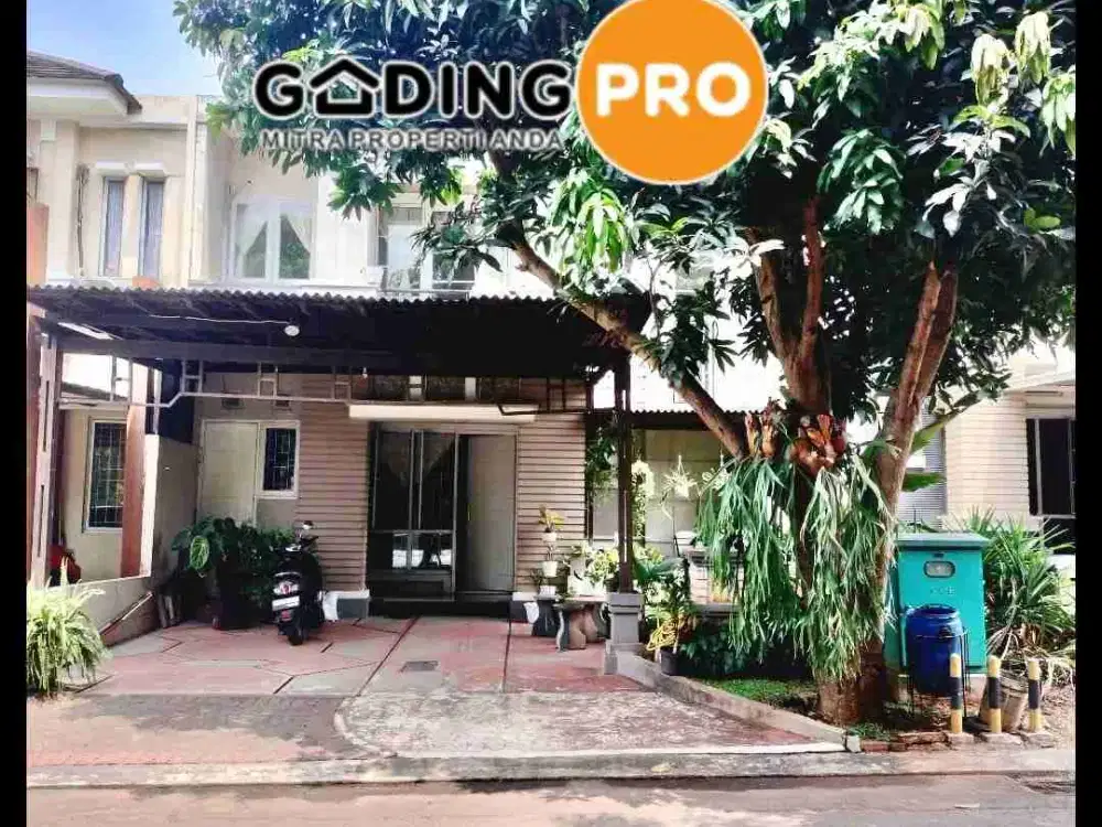 JUAL RUMAH KOTA WISATA CIBUBUR SHM SEMI FURNITUR BANGUNAN 2 LANTAI RAPI SIAP HUNI