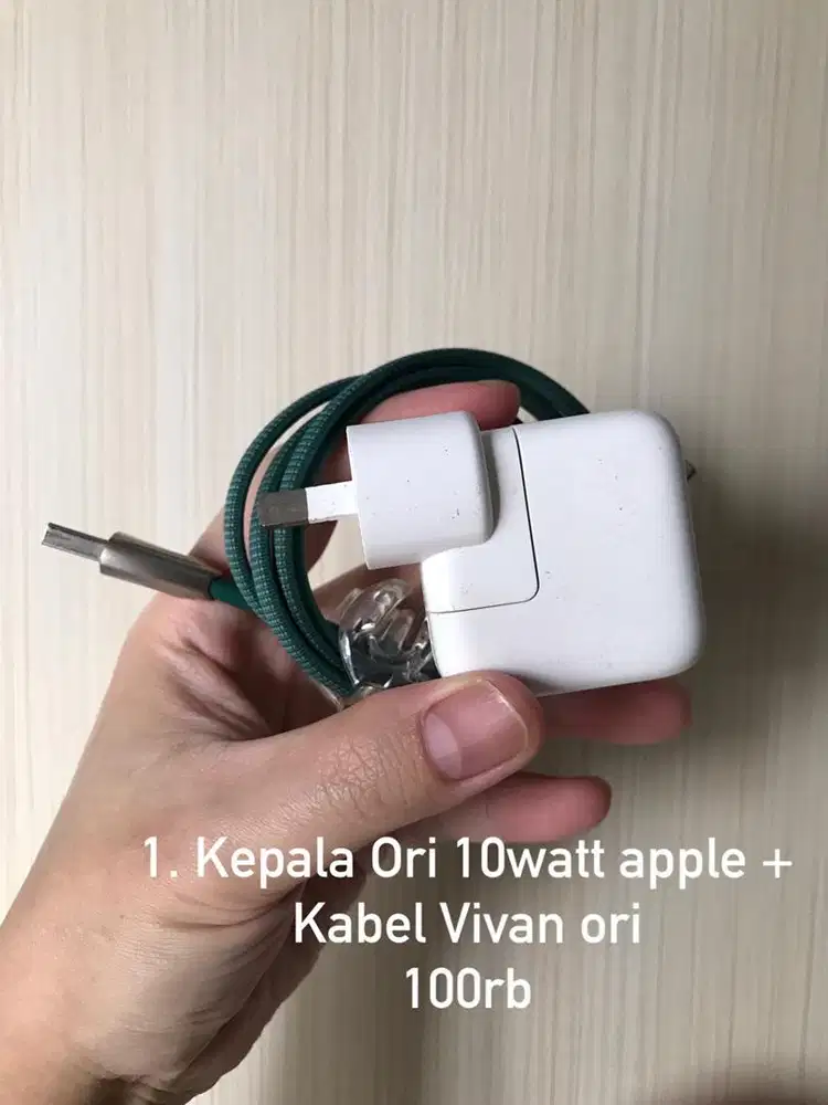 Charger iPhone Original 100% Serba 100rb