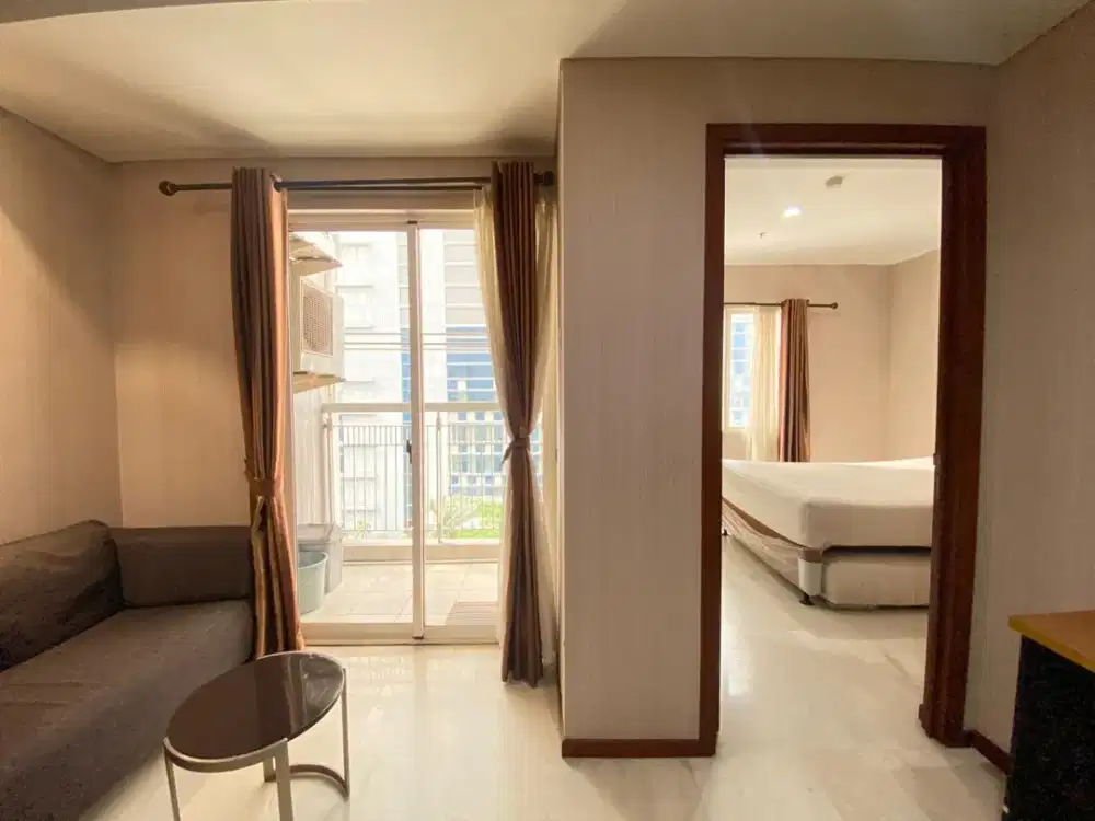 SEWA 1BR ROYAL MEDITERANIA GARDEN DI TANJUNG DUREN, LOKASI STRATEGIS, DEKAT MALL, KANTOR, UNIVERSITAS, TRANSPOTASI