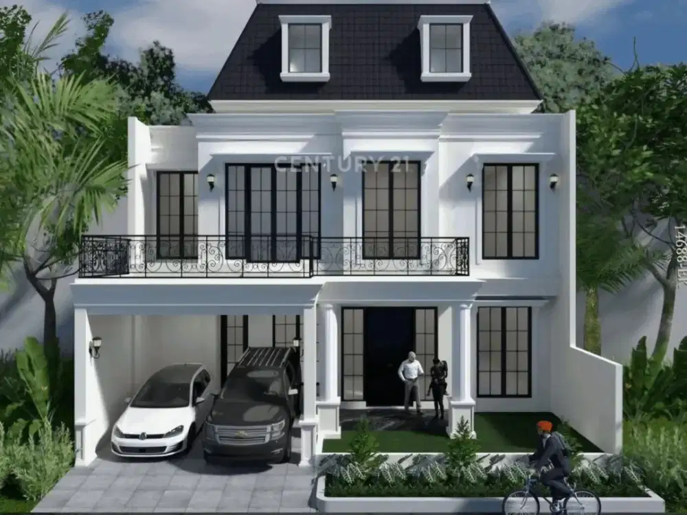 Dijual Rumah Mewah Cantik 2 Lantai Dalam Cluster Ada Swimming Pool Lokasi Strategis Dekat Stasiun Sudimara di Bintaro Tangsel Lr-17525