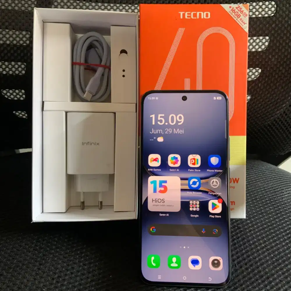 tecno spark 40 pro plus 8/256 fullset