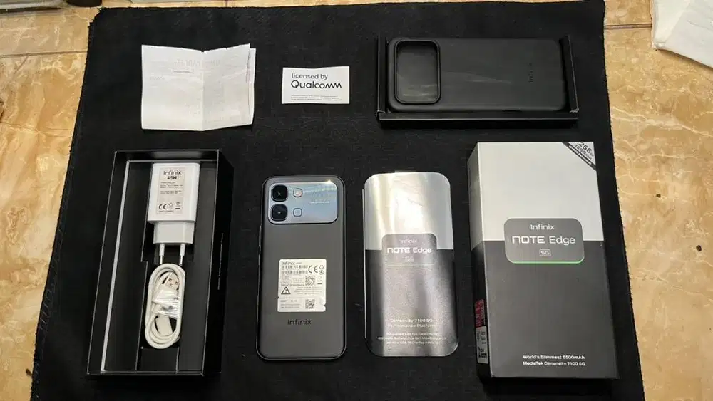 INFINIX NOTE EDGE 5G 8/256 99% MULUS Garansi 2027 panjang