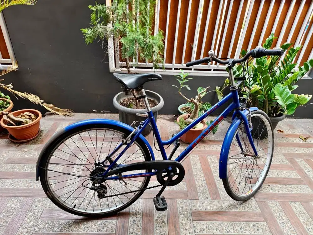 Sepeda Polygon Sierra, Shimano, Cat original, kondisi siap gowes