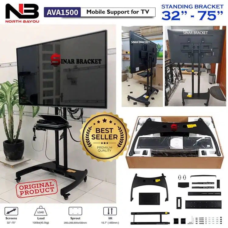 Standing Bracket TV 32-75 inch North Bayou NB AVA 1500-60-1P Original