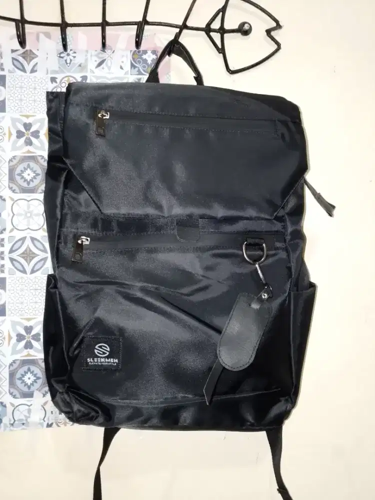 Dijual cepat & murah tas ransel anti air bahan parasut nilon