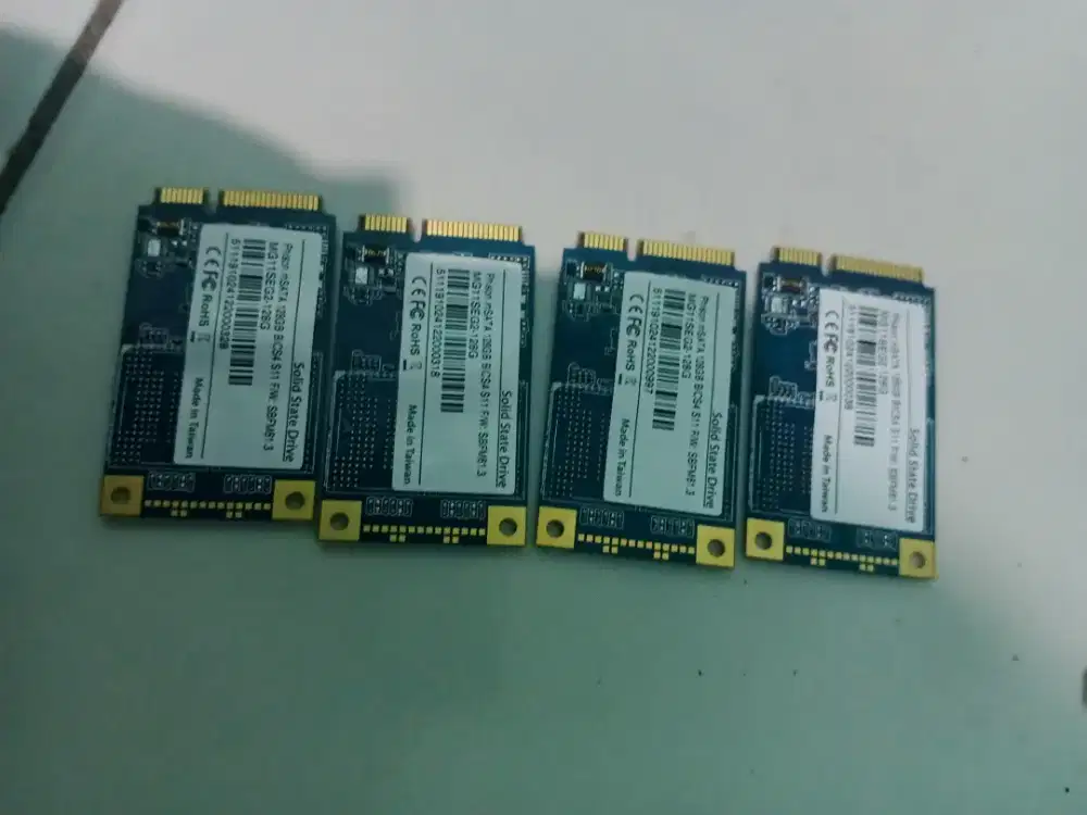 SSD 128 GB sentinel 100/100 kondisi normal