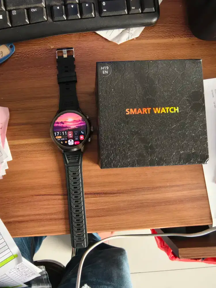 Jam tangan GALAXI A19 Pro smartwatch