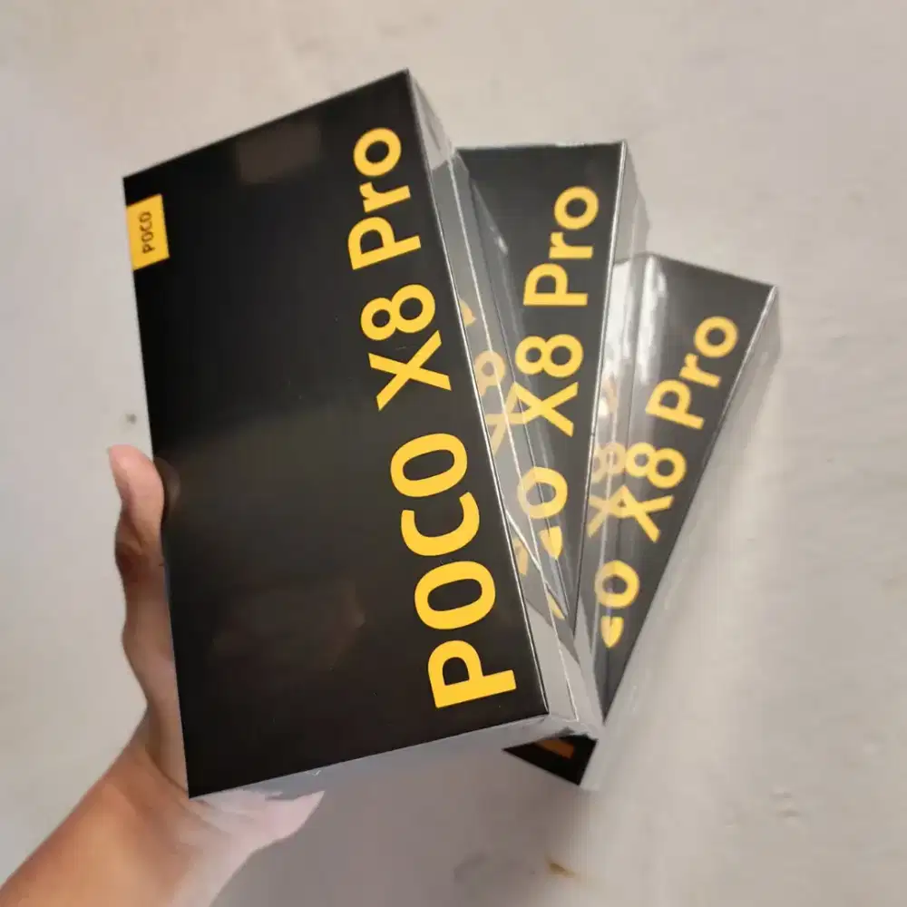 Poco X8 pro 5G 12/512 new/baru ( setara f7 redmi note 15 14 plus f8 )
