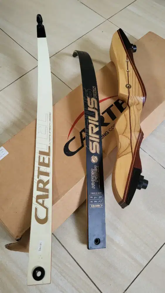 Busur Panah Cartel Sirius Plus Standard Wooden Recurve Bow