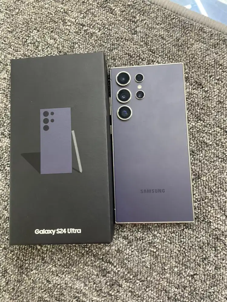 Samsung S24 ultra 12/256 mulus resmi samsung