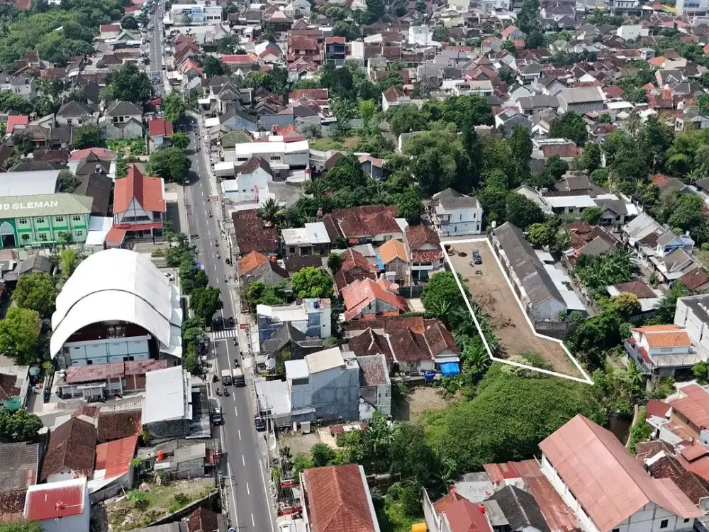 Dekat Hotel HYATT Tanah Dijual Jogja JL. Damai Sleman
