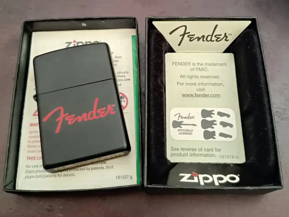 Zippo Fender USA Original