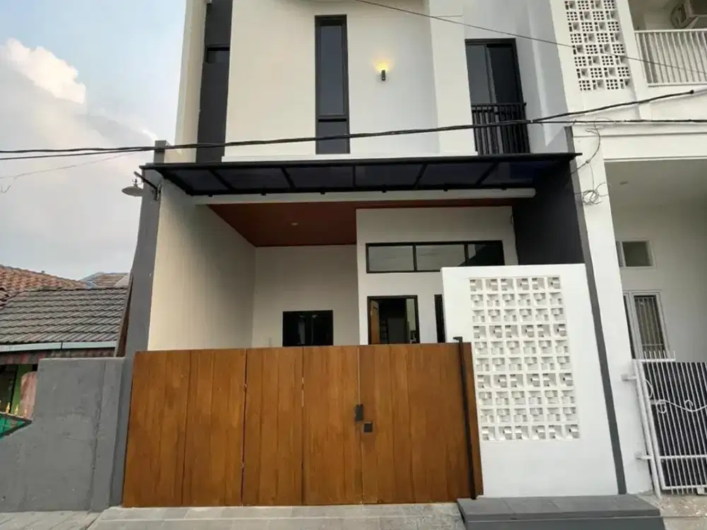 JUAL HUNIAN PONDOK UNGU PERMAI BEKASI BERDESAIGN ELEGAN 2 LT (B0713)