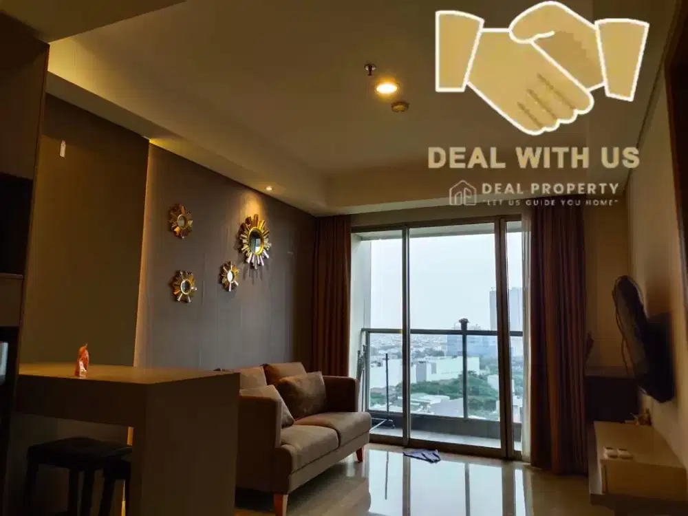 sewa apartemen gold coast PIK tipe 1 kamar furnished