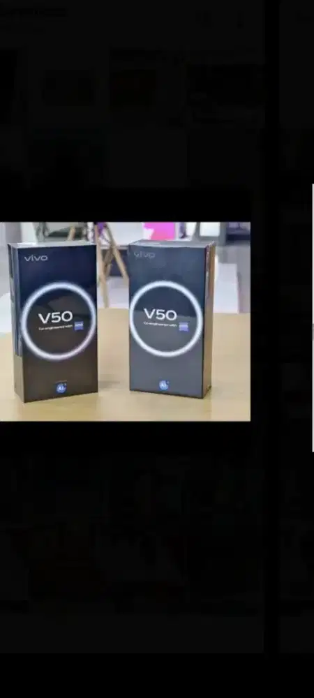 Vivo V50 ram 12gb 512gb penerus V60 V70 FE dan8/256 garansi resmi