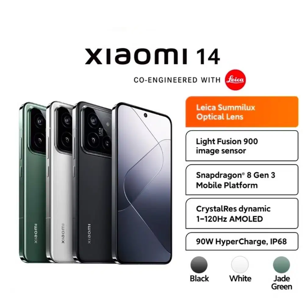 DIJUAL XIAOMI 14 BARU PALING MURAH!!!