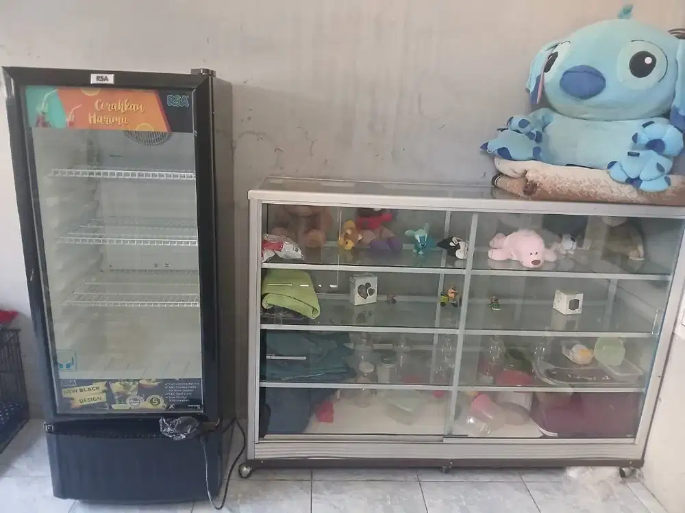 Showcase RSA & Etalase kondisi 90% mulus