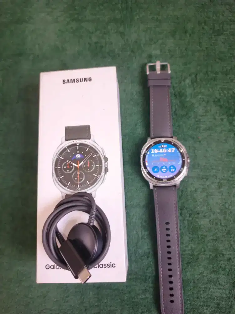Di jual samsung watch 8 classic 46mm black second mulus