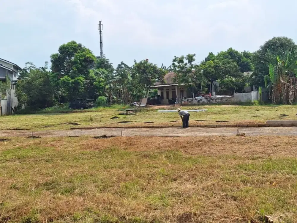Tanah Dijual 23 menit Stasiun KRL Tambun, Harga Murah