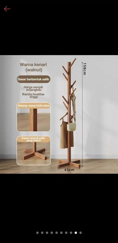 MEJA & GANTUNGAN KAYU