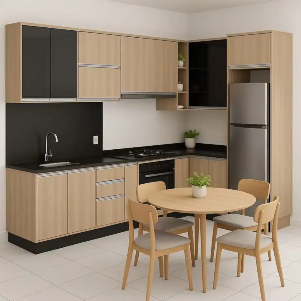 Kitchen set minimalis kitchen set murah kitchen set minimalis